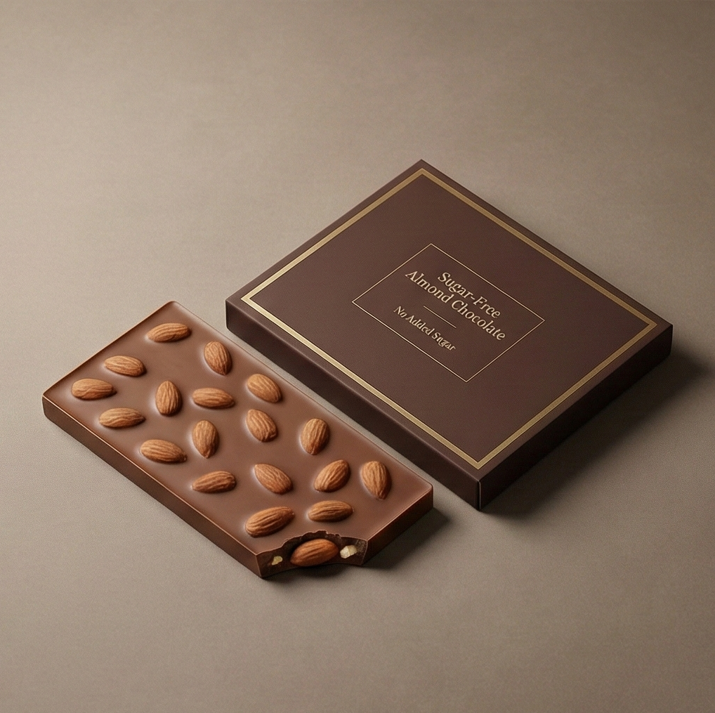 Sugar-Free Almond Chocolate - Image 2