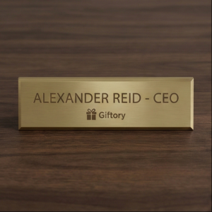 Desk Name Plate